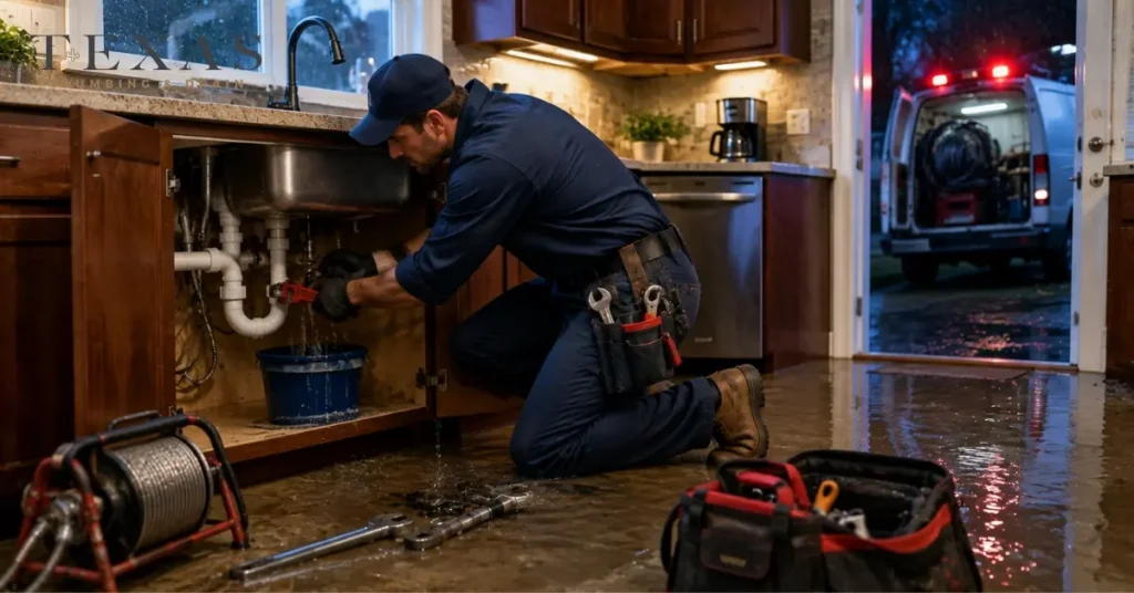 Emergency Plumbing Cost in Weatherford TX - 2026 Price Guide