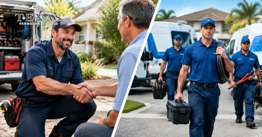 Local Plumber vs Franchise Plumbing Company - Key Differences 2026